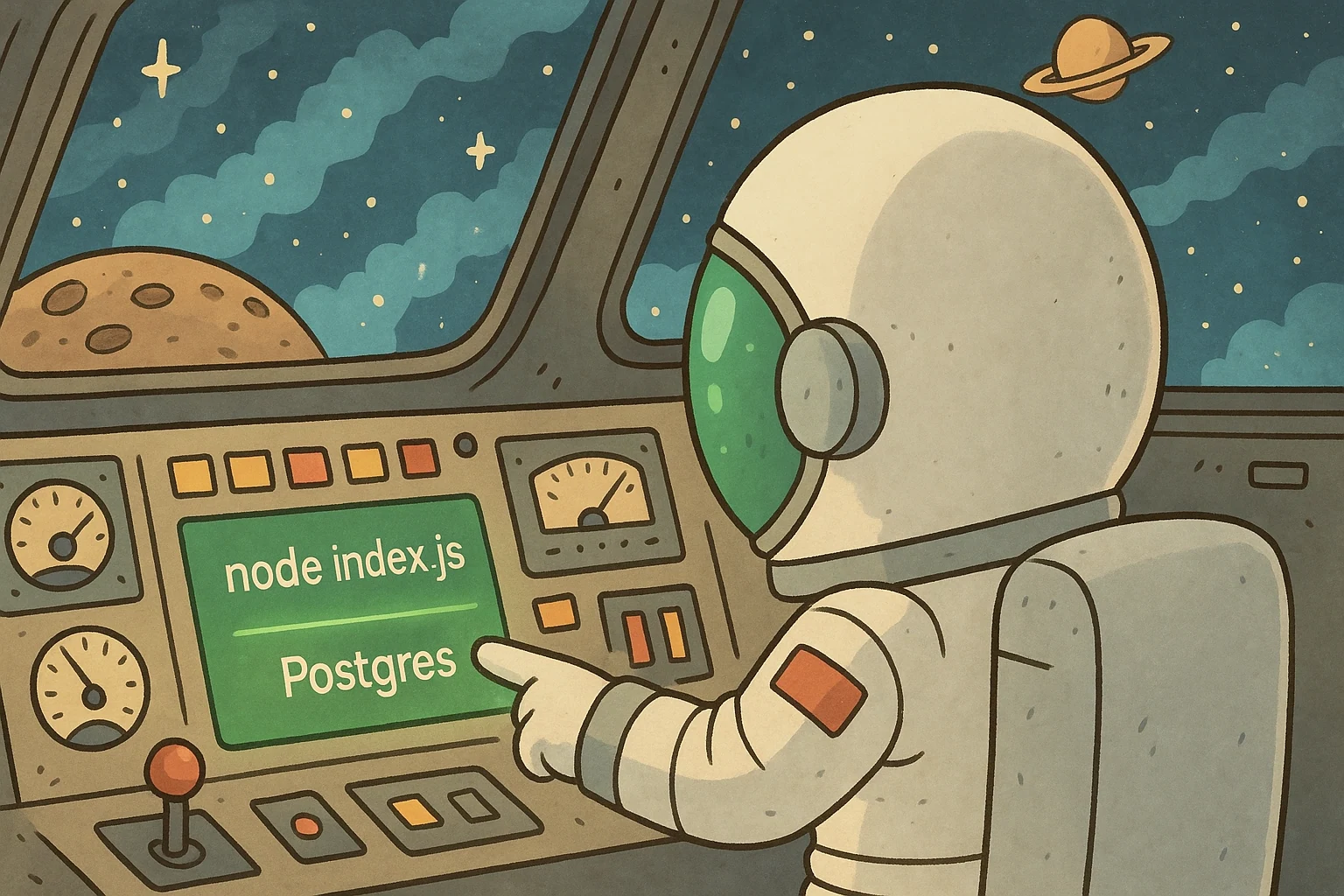 Add services (like Postgres) as Node dependencies